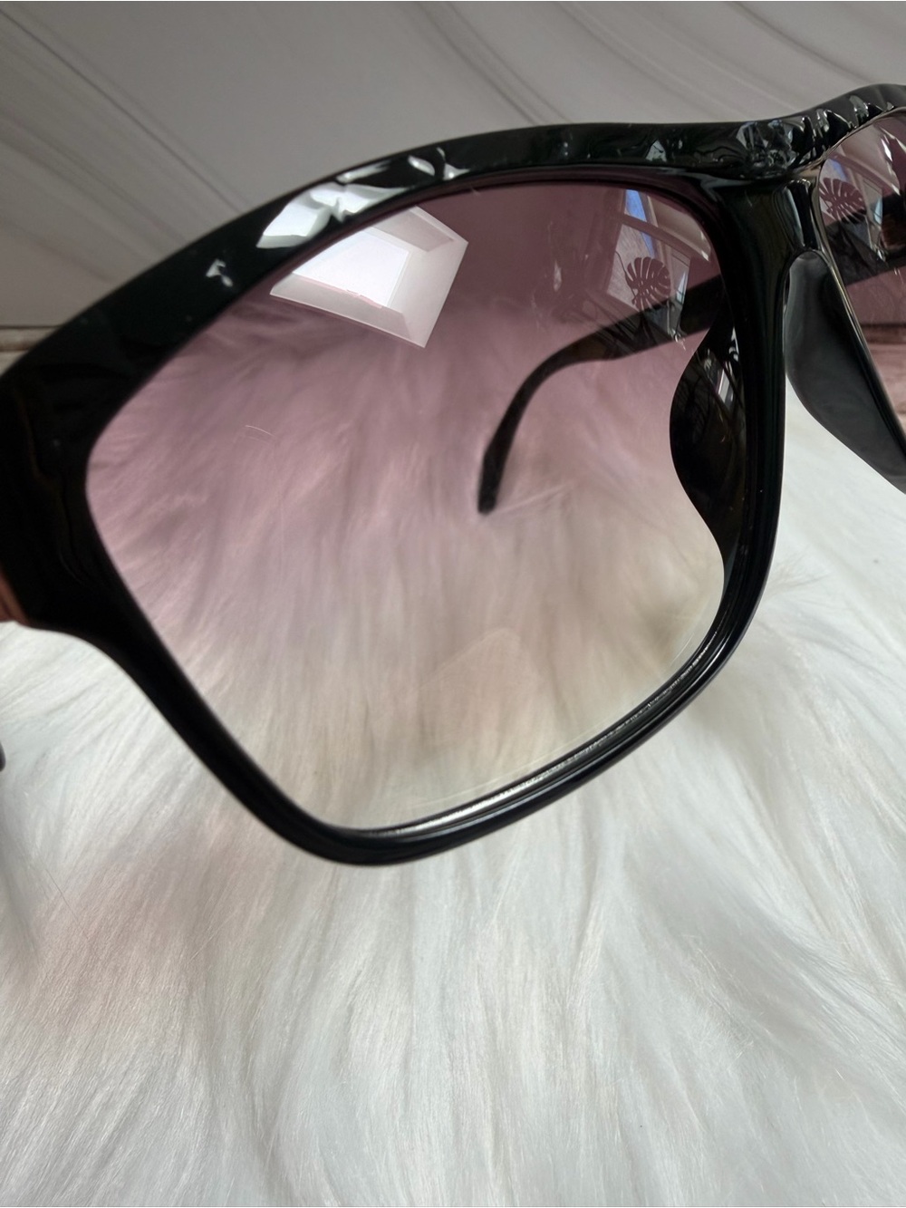 Christian Dior Black Frame Sunglasses with Gradient Lenses - Picture 7 of 8